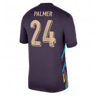 Anglicko Cole Palmer #24 Vonkajší futbalový dres ME 2024 Krátky Rukáv